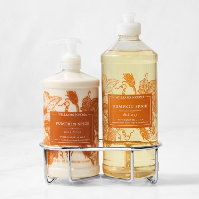 Williams Sonoma Pumpkin Spice Hand Lotion & Dish Soap 3-Piece Set | Williams-Sonoma