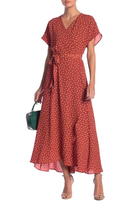 Bobeau | Printed Wrap Maxi Dress | Nordstrom Rack | Nordstrom Rack