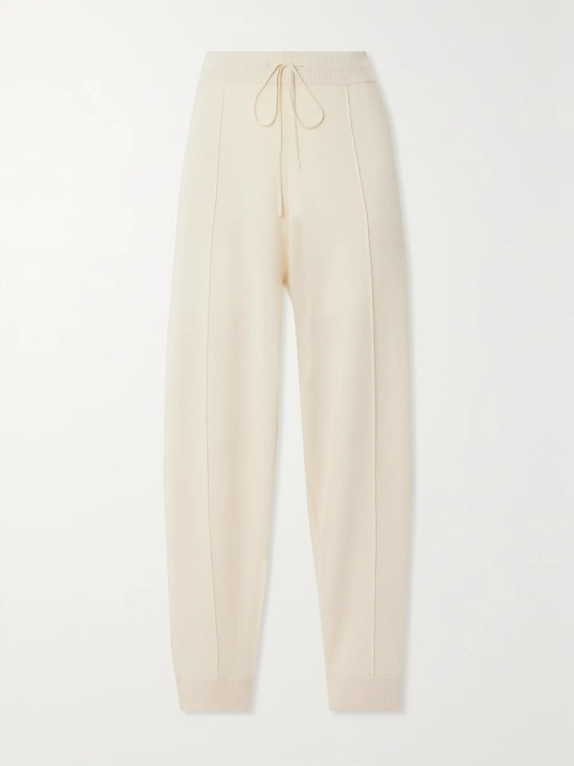 Organic cotton and cashmere-blend track pants | NET-A-PORTER (US)