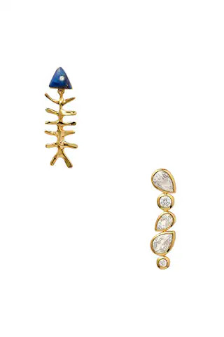 Eliou Pescado Earrings in Gold Plated from Revolve.com | Revolve Clothing (Global)