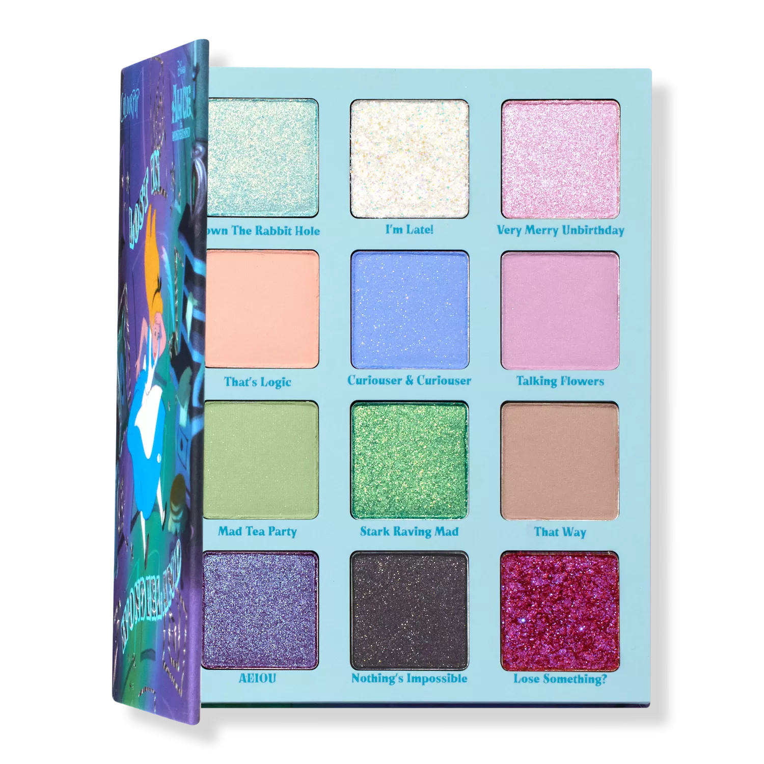 Disney and ColourPop Alice in Wonderland Lost in Wonderland Pressed Powder Palette | Ulta