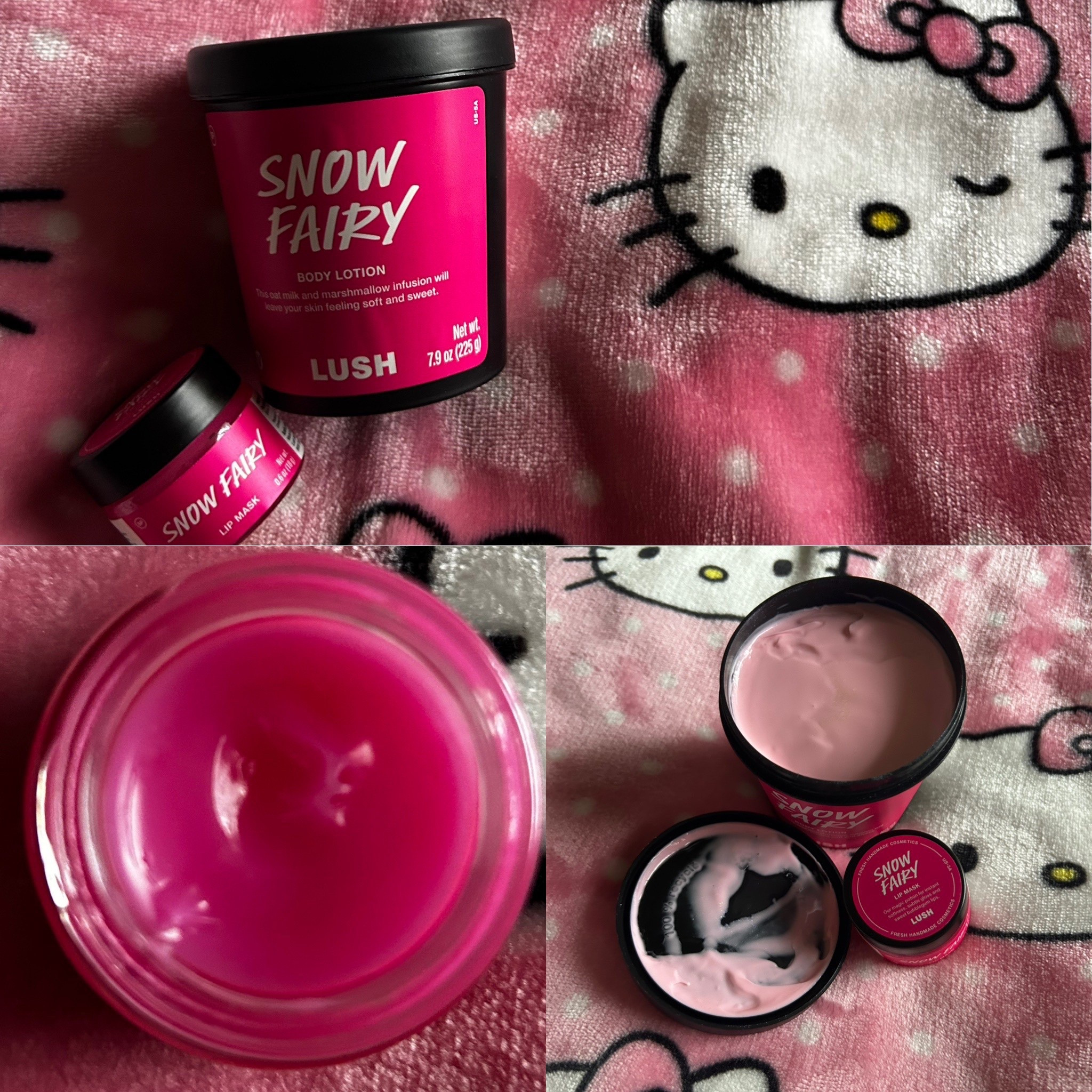 Lush snow fairy 🍬 ❄️ I couldn’t find the body lotion and lip mask, but I linked the body spray and shower gel in the same scent! 

Valentine’s Day gifts for her
Beauty gifts
Candy scents 


#LTKGiftGuide #LTKselfcare #LTKBeauty