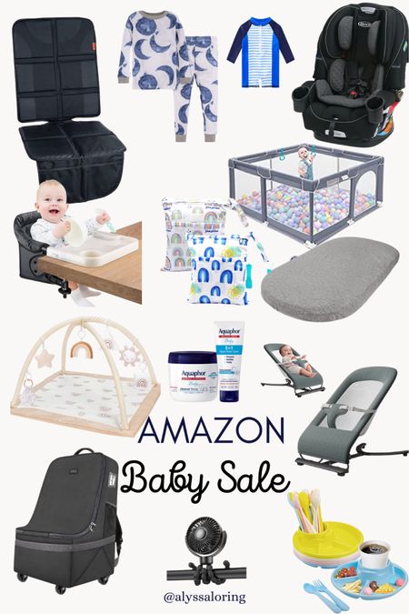 Amazon baby sale! Sale on some top items like our favorite crib sheets (and bassinet sheet), bouncer, play yard, car seat carrier for travel, and more 

#LTKbaby #LTKfamily #LTKbump