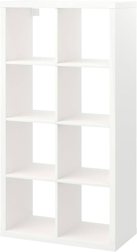 Ikea KALLAX shelving unit white (77x39x147 cm) 8 shelf | Amazon (US)