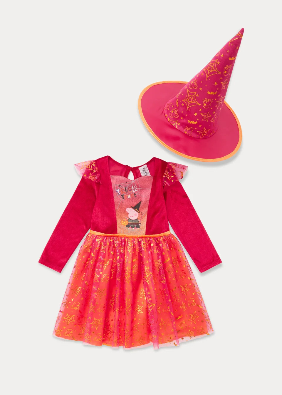 Kids Multicoloured Peppa Pig Witch Fancy Dress Costume (9mths-5yrs) | Matalan (UK)