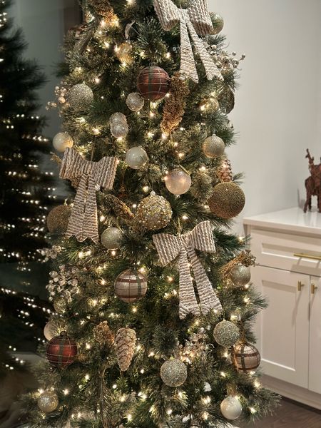 Neutral Christmas Tree 
Chocolate ornaments 

#LTKHoliday