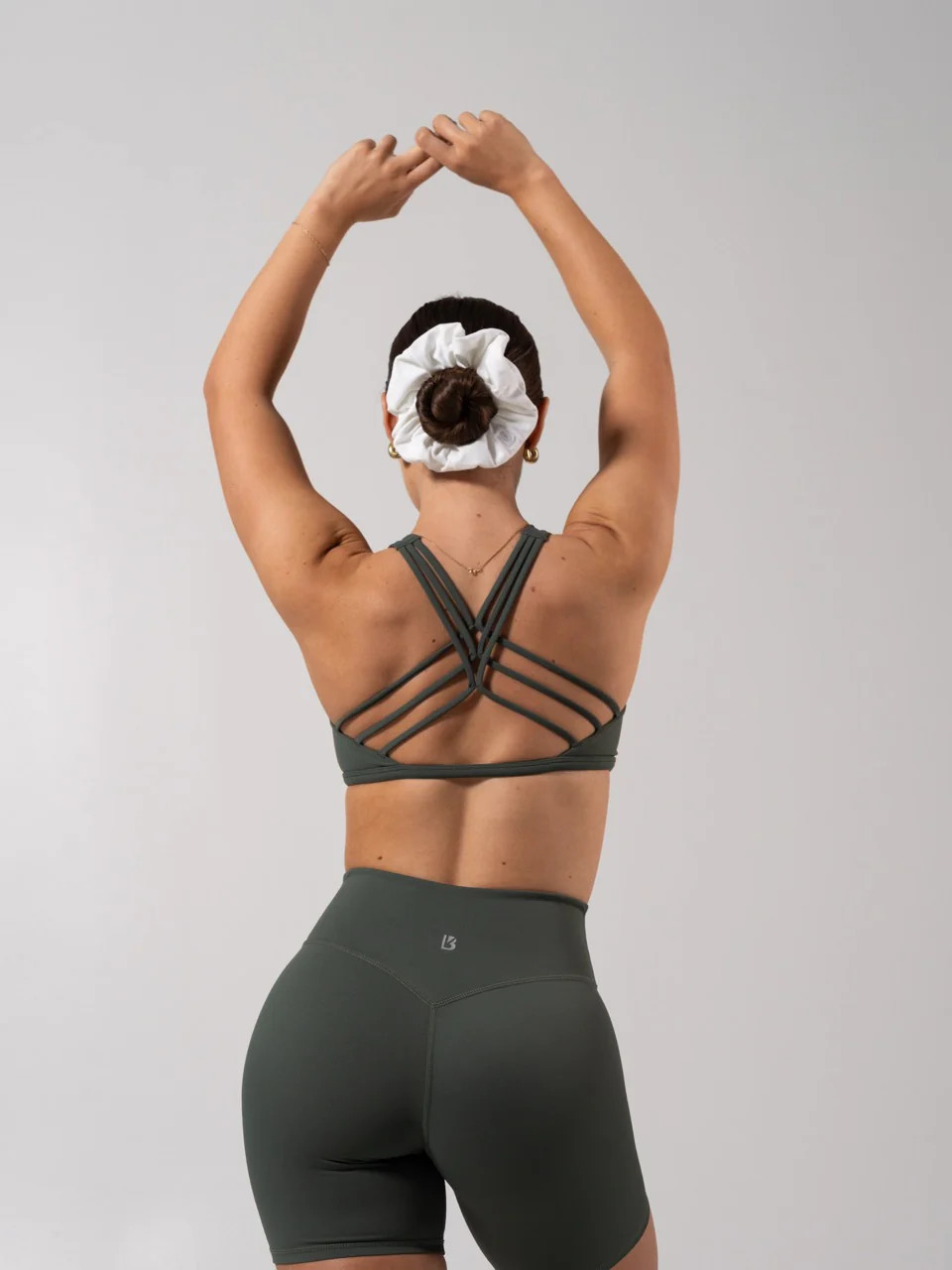 Crossfire Sports Bra - Baked Blue | Buffbunny Collection