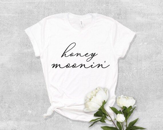 Honeymoon Shirt, Newlywed Shirt, Honeymoonin, Honeymoon Vibes, Newlyweds, Honeymoon, Bride Gift, ... | Etsy (US)