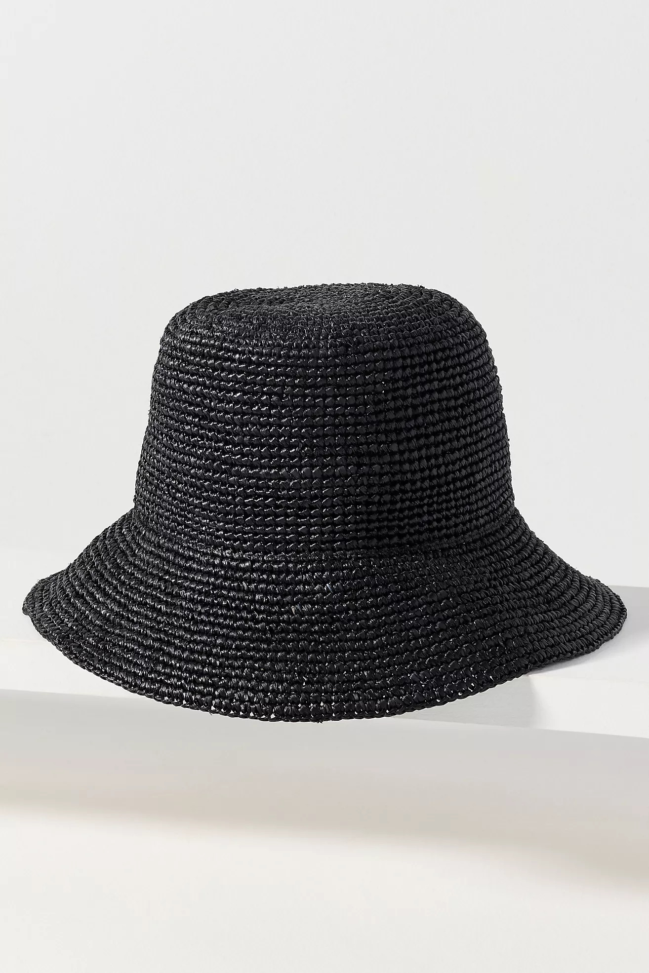 Anine Bing Cabana Raffia Bucket Hat | Anthropologie (US)