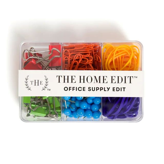 The Home Edit Office Supply Edit, Multi-Color, 306 Pieces | Walmart (US)