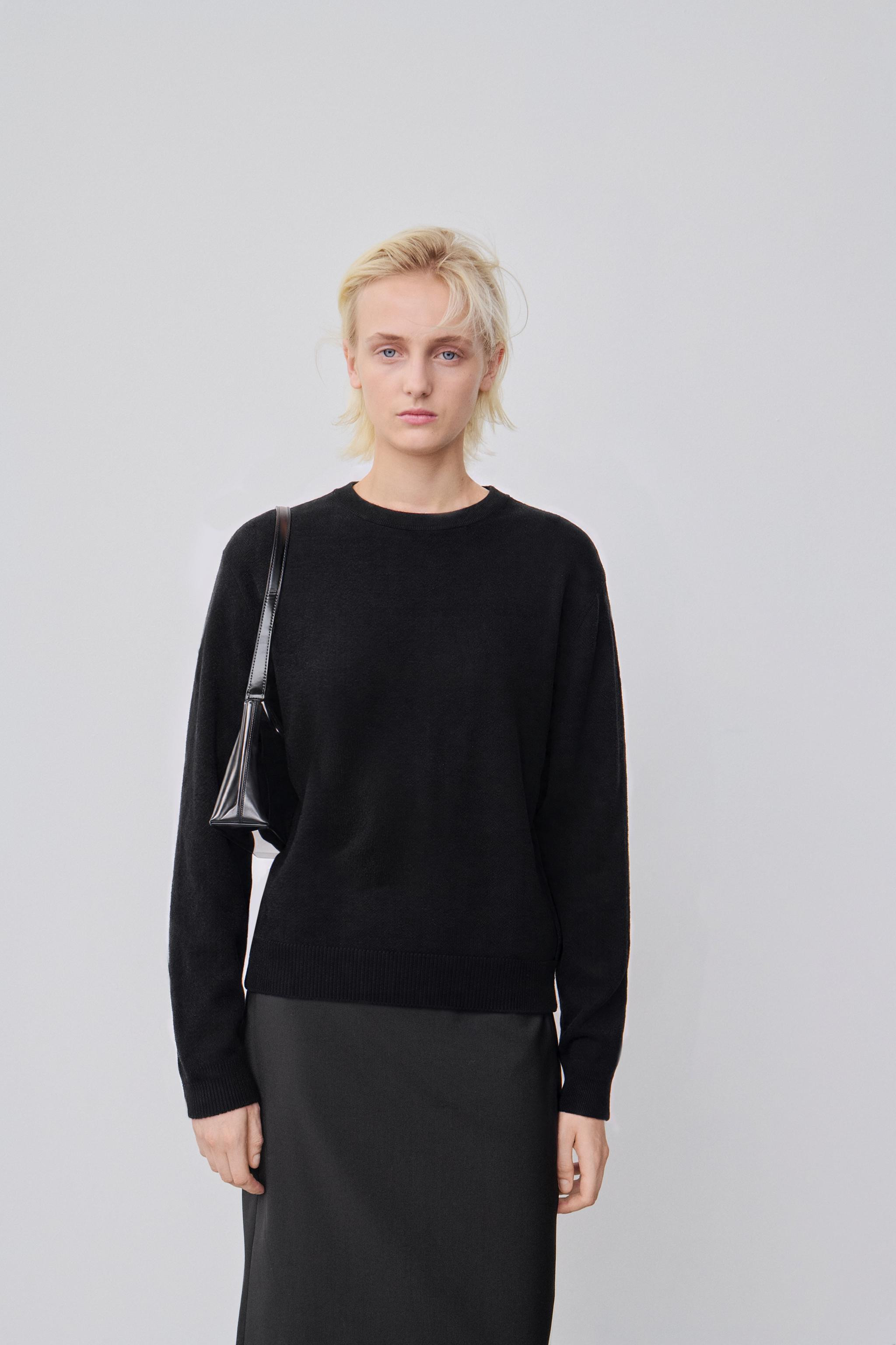 EXTRA SOFT 100% WOOL JUMPER | Zara UK