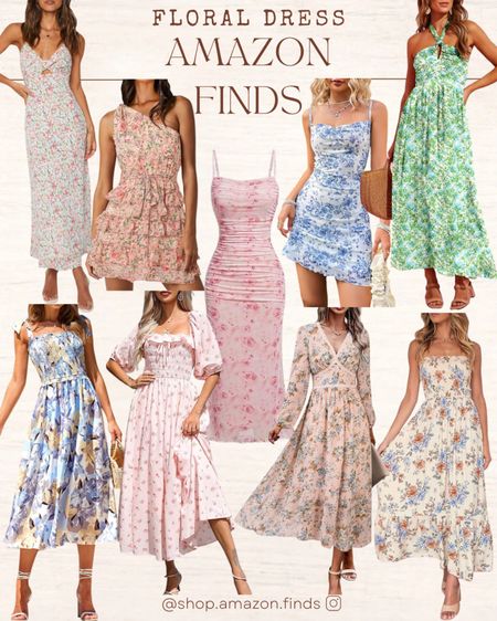 Floral dresses for spring and summer 2024 from Amazon!

#LTKStyleTip #LTKFindsUnder100 #LTKSeasonal
