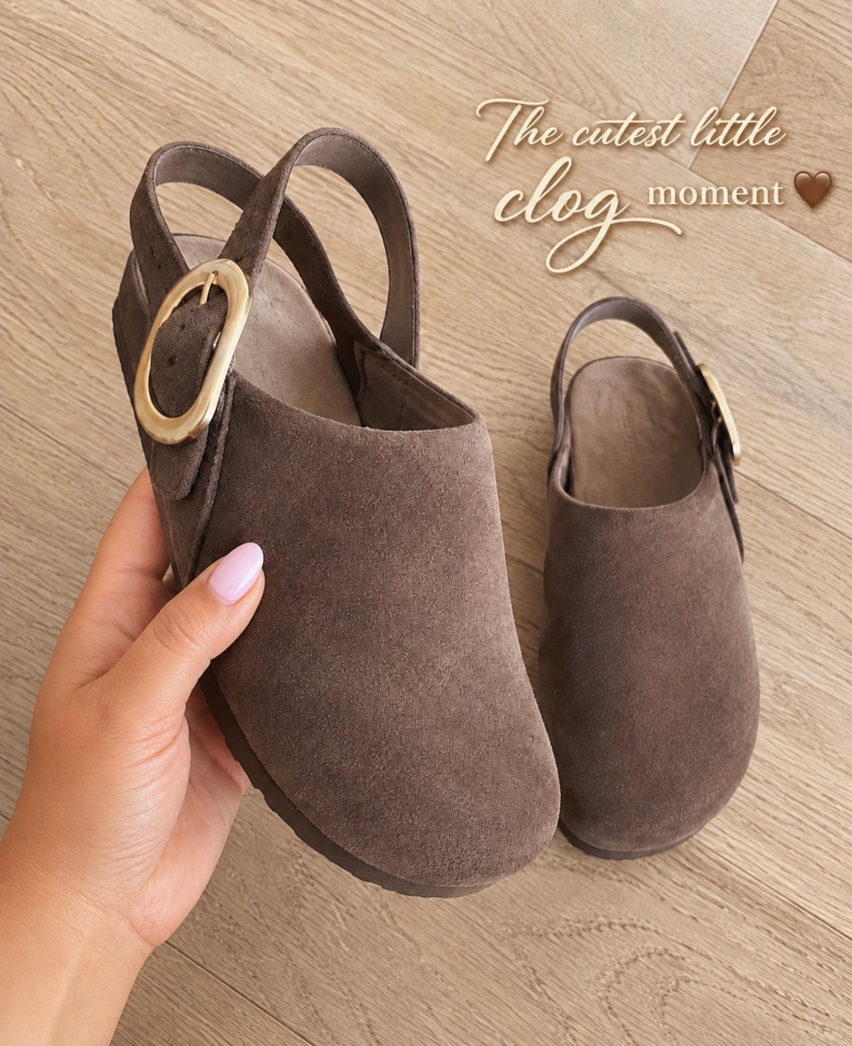 Literally obsessed with these sling clogs from Walmart!!