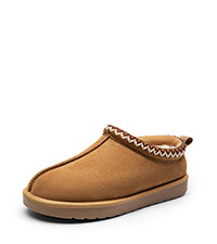 DREAM PAIRS Women's Slippers for Woman Genuine Suede Platform Fuzzy Cozy Slippers Women's Mini Bo... | Amazon (CA)