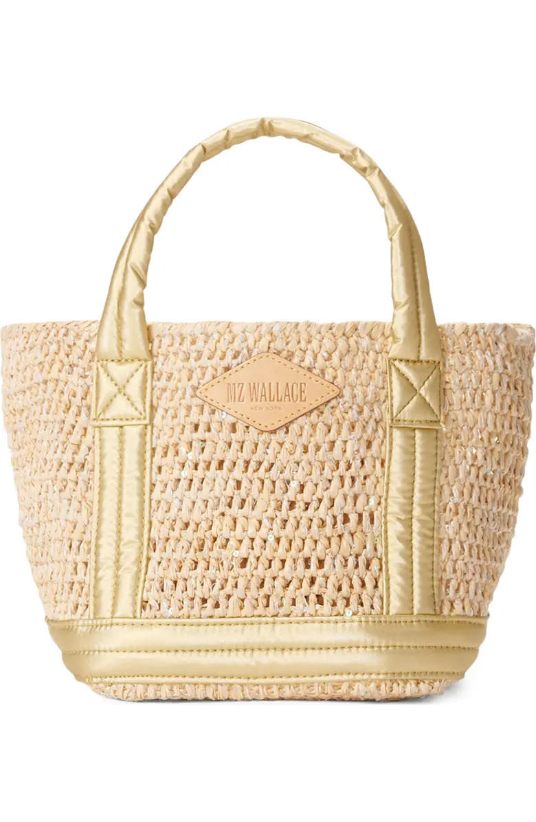 MZ Wallace Mini Raffia Tote | Nordstrom | Nordstrom
