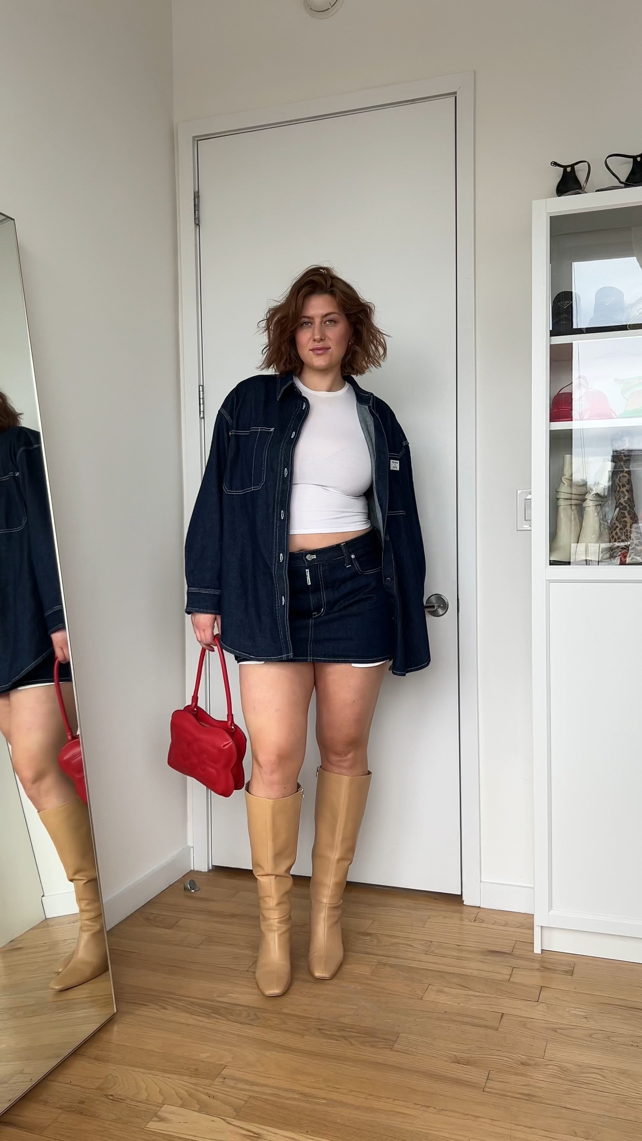 Styling a white tee for spring day 7! Denim on denim with a pop of color



Spring outfit, midsize fashion, curvy girl fashion, spring fashion, outfit inspiration, style inspiration, outfit ideas

#LTKSpringSale #LTKstyletip #LTKmidsize