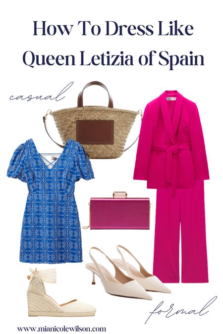 Copy Queen Letizia of Spain’s amazing style! #royalstyle suit & pants, heels: Zara clutch: Carolina Herrera

#LTKeurope #LTKworkwear #LTKstyletip