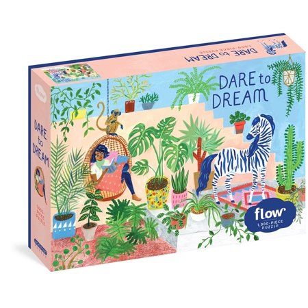 Flow: Dare to Dream 1,000-Piece Puzzle : (Flow) for Adults Families Picture Quote Mindfulness Game G | Walmart (US)