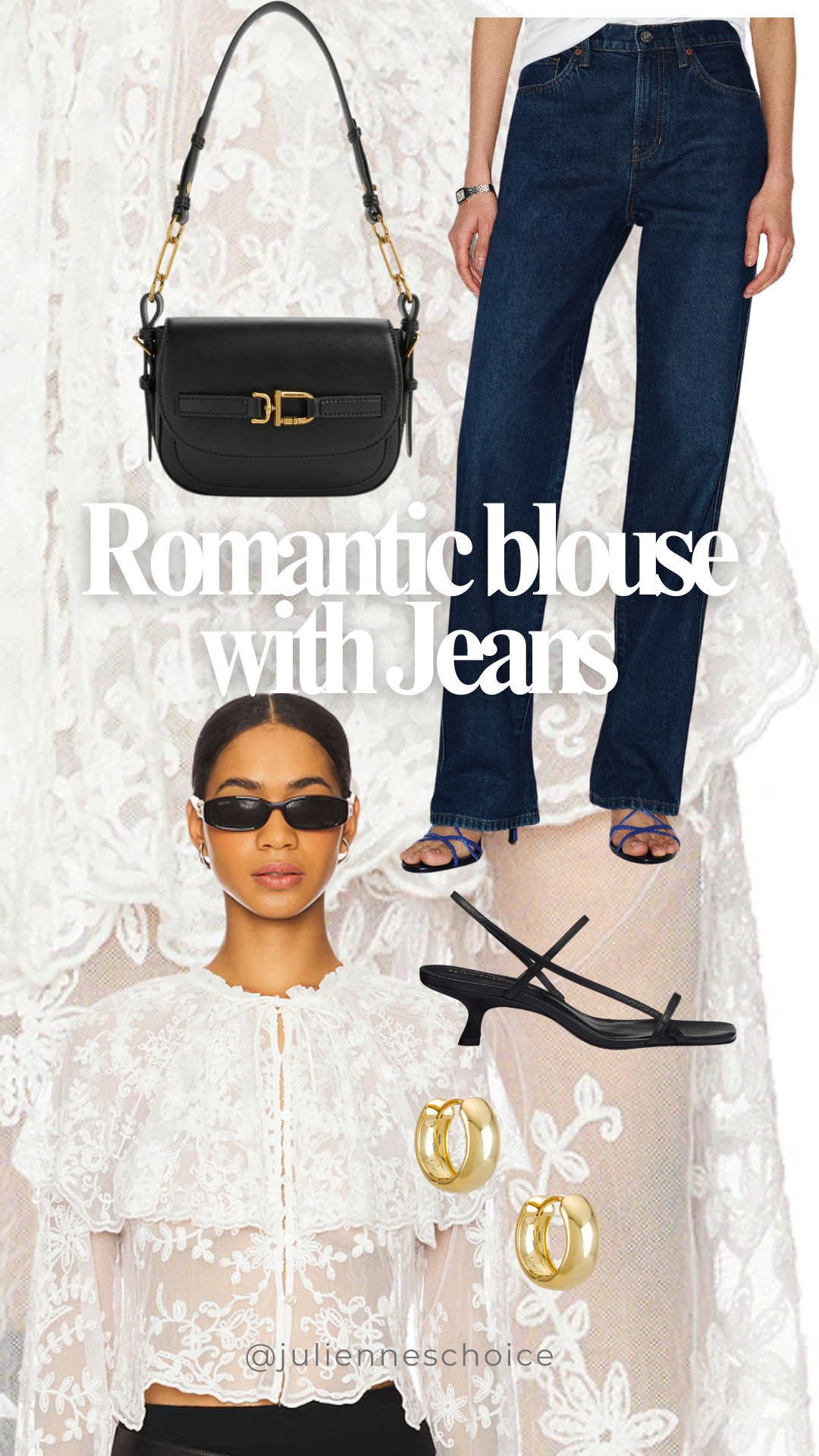 Romantic blouse with jeans.

Soft details  
Effortless feel ✨julienneschoice  

 

#LTKootd #LTKSeasonal