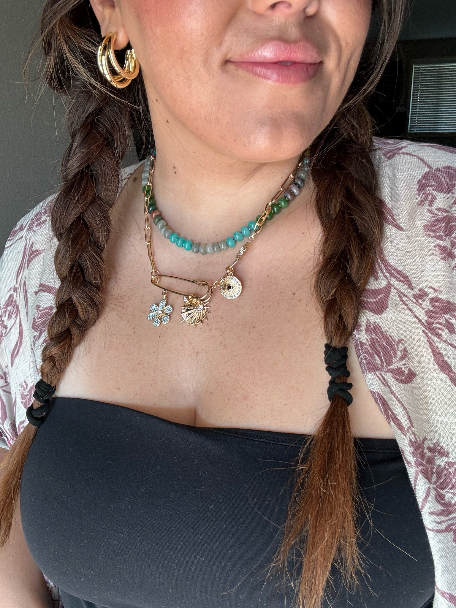 Amazon gold necklace and Amazon colorful beaded necklace under $50! 

#LTKStyleTip #LTKMidsize #LTKFindsUnder50