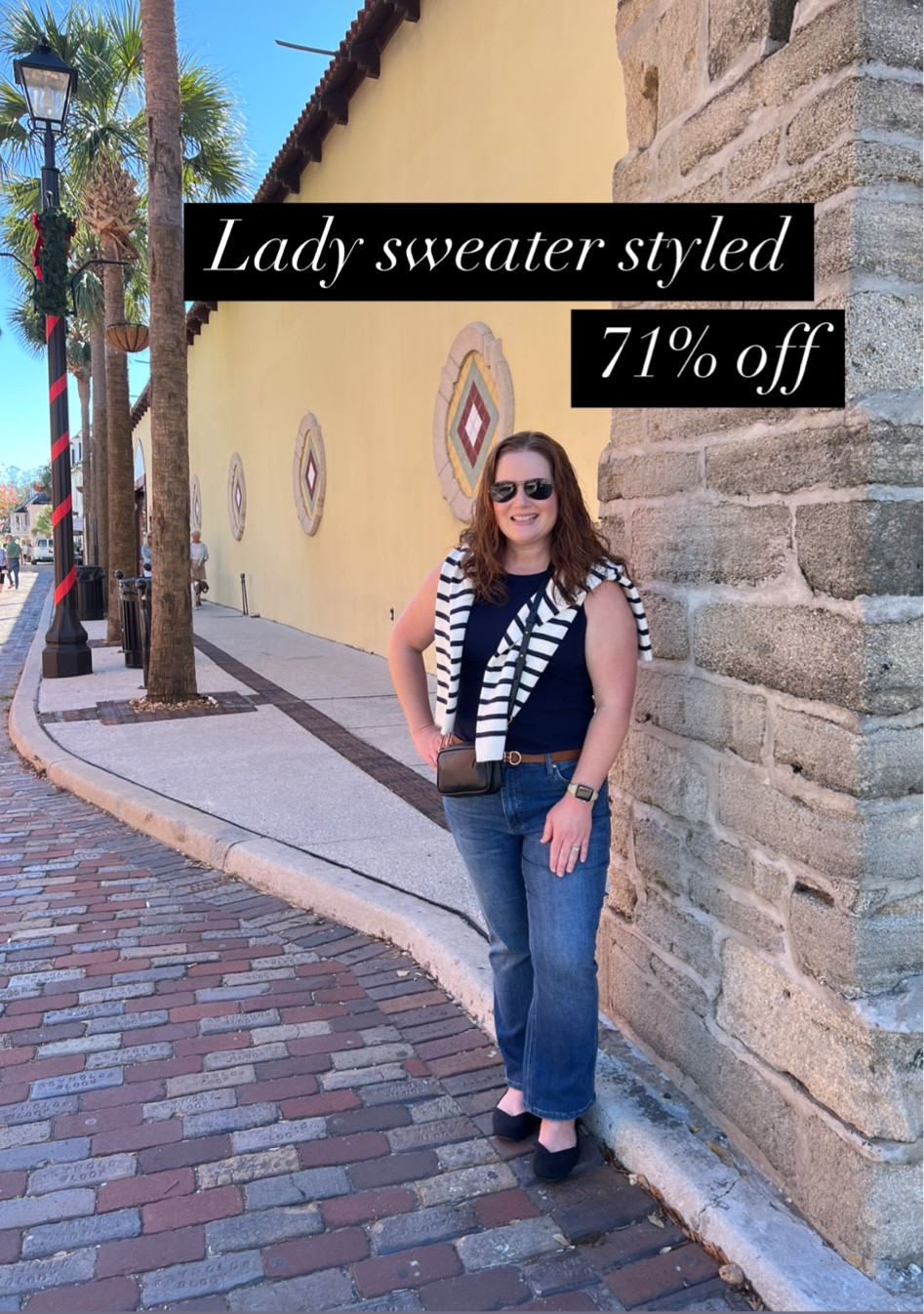Jcrew Factory Lady sweater, striped sweater, Kut from Kloth, Nordstrom style, Rothys, Amazon style, Madewell bag, Ray Ban sunglasses, Target style, elevated casual 

#LTKSeasonal #LTKStyleTip #LTKMidsize