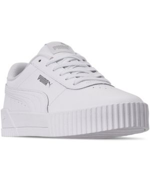 Puma Women's Carina Leather Casual Sneakers from Finish Line | Macys (US)