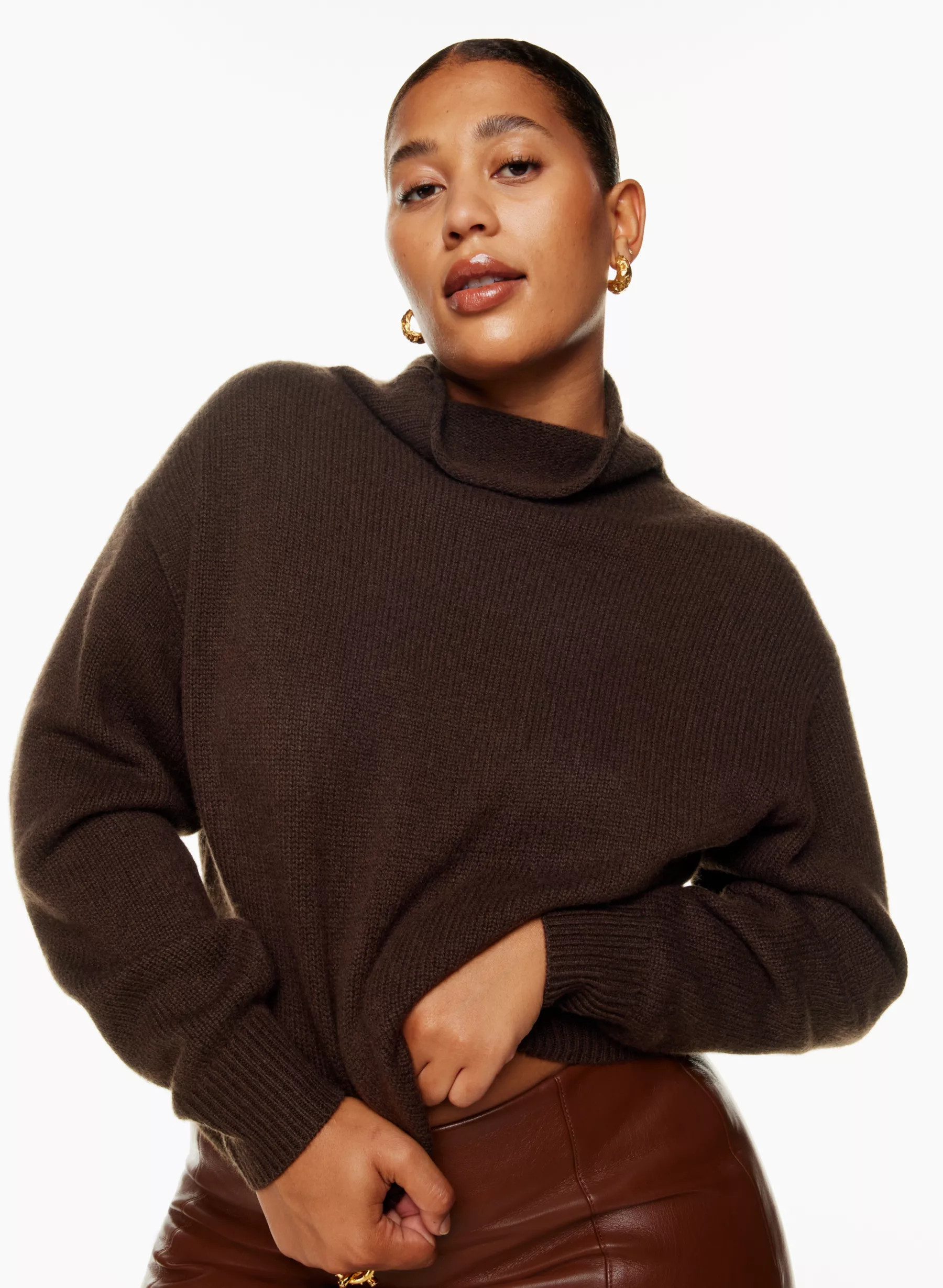MONTPELLIER LUXE CASHMERE TURTLENECK | Aritzia
