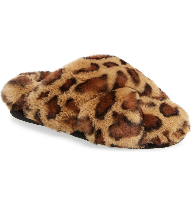 Sophie Criss Cross Plush Bedroom Slipper | Nordstrom