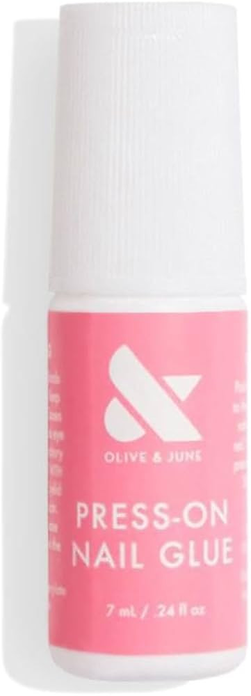 Olive & June Press-On Brush-On Glue | Quick, Long Lasting, No-Mess Application for Long-Lasting P... | Amazon (US)