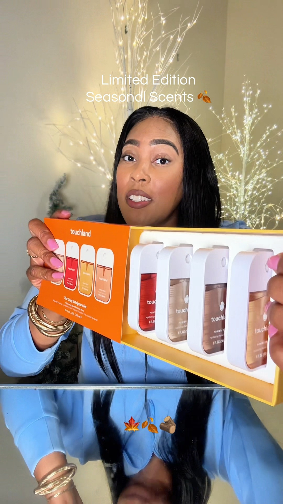 Touchland Hand Sanitizers cozy fall collection
