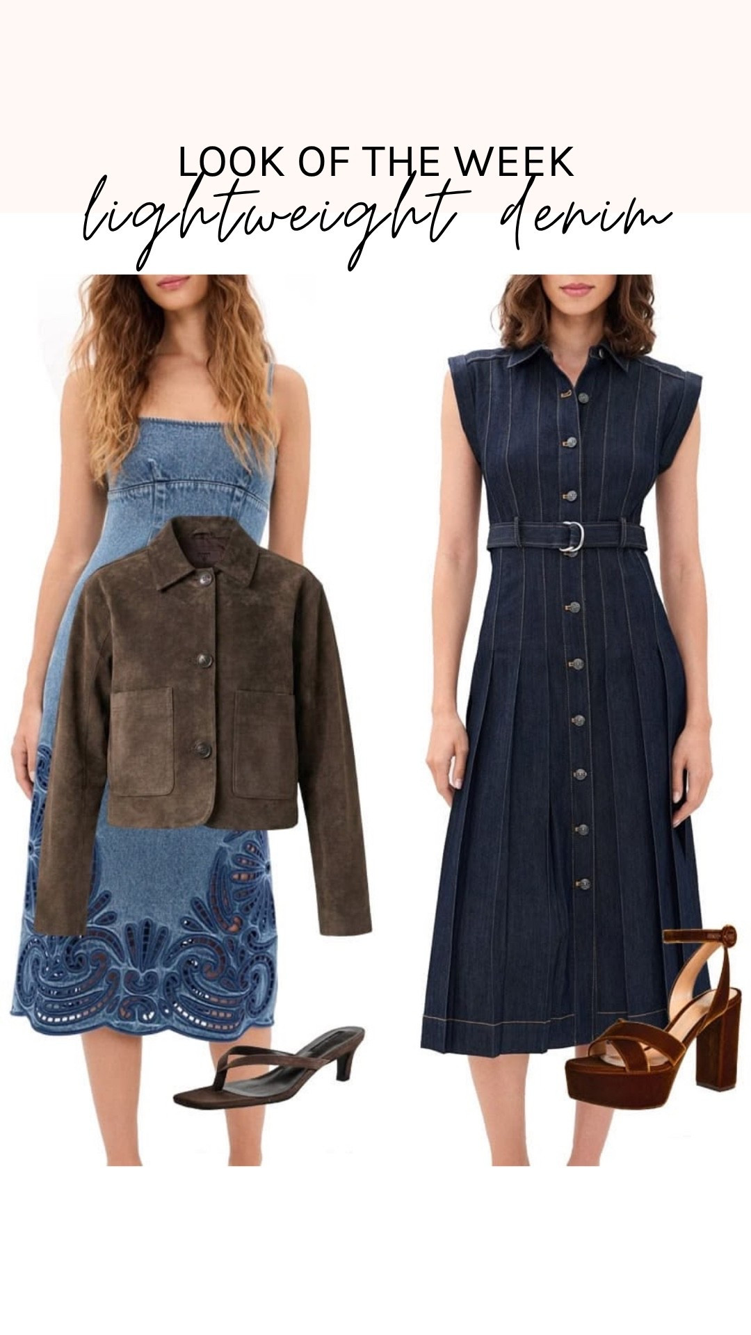 Summer is winding down and cooler days are just around the corner. Ease into fall with transitional denim styles that are perfect to wear now and throughout the new season.

#LTKootd
