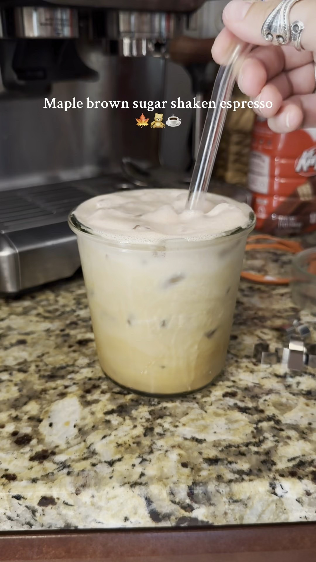 Only thing helping me keep up with my kids rn 🥹🤪 🍁🧸☕️

@Breville USA @weckjars @International_Delight 

#momlife #3rdtimemom #espresso #coffeetiktok #coffeerecipe #espressorecipe #shakenespresso 

#LTKHome #LTKFamily #LTKSeasonal