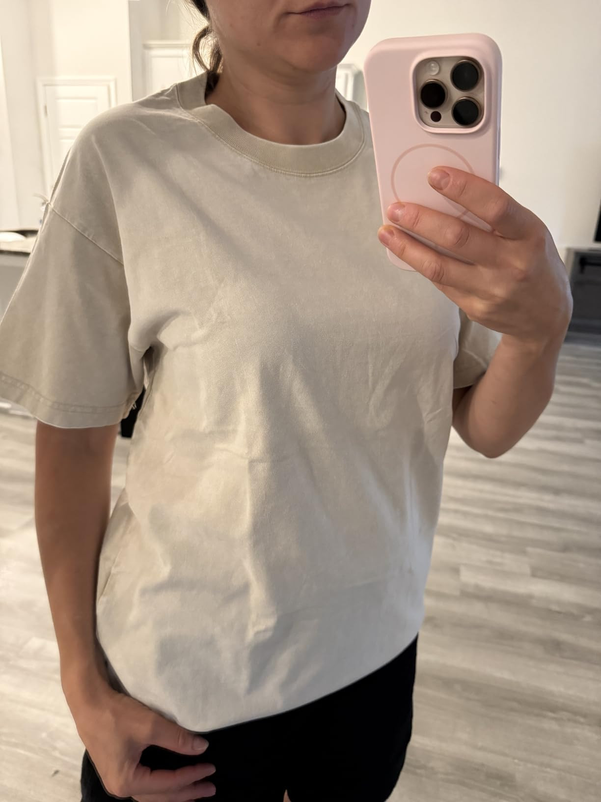 Womens Washed Vintage Oversized T-Shirt Casual Baggy Streetwear Boyfriend Tee Workout Short Sleev... | Amazon (US)