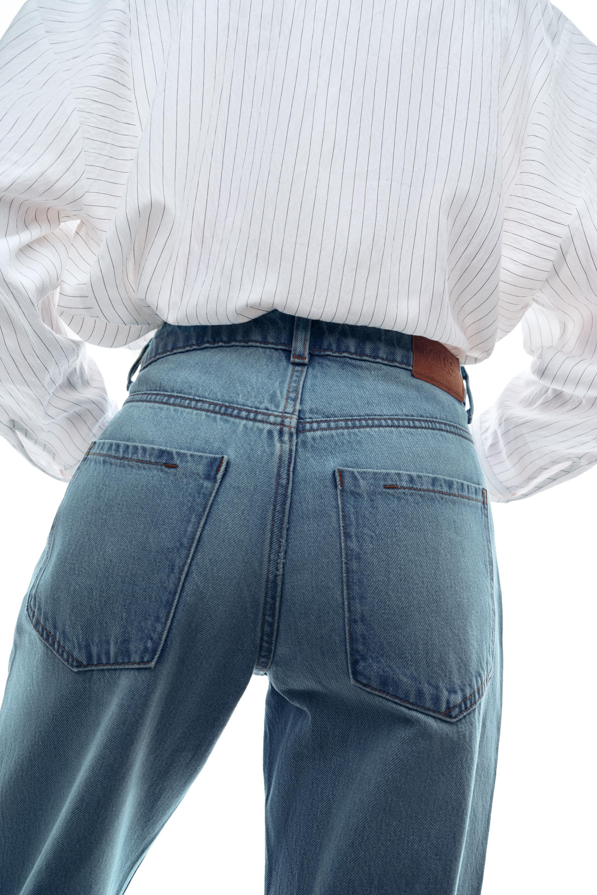 Z.03 STRAIGHT HIGH-WAIST LONG LENGTH JEANS | Zara UK