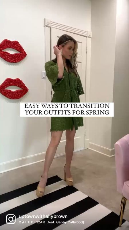 Ways to transition your wardrobe into Spring!

#LTKSeasonal #LTKstyletip #LTKFind