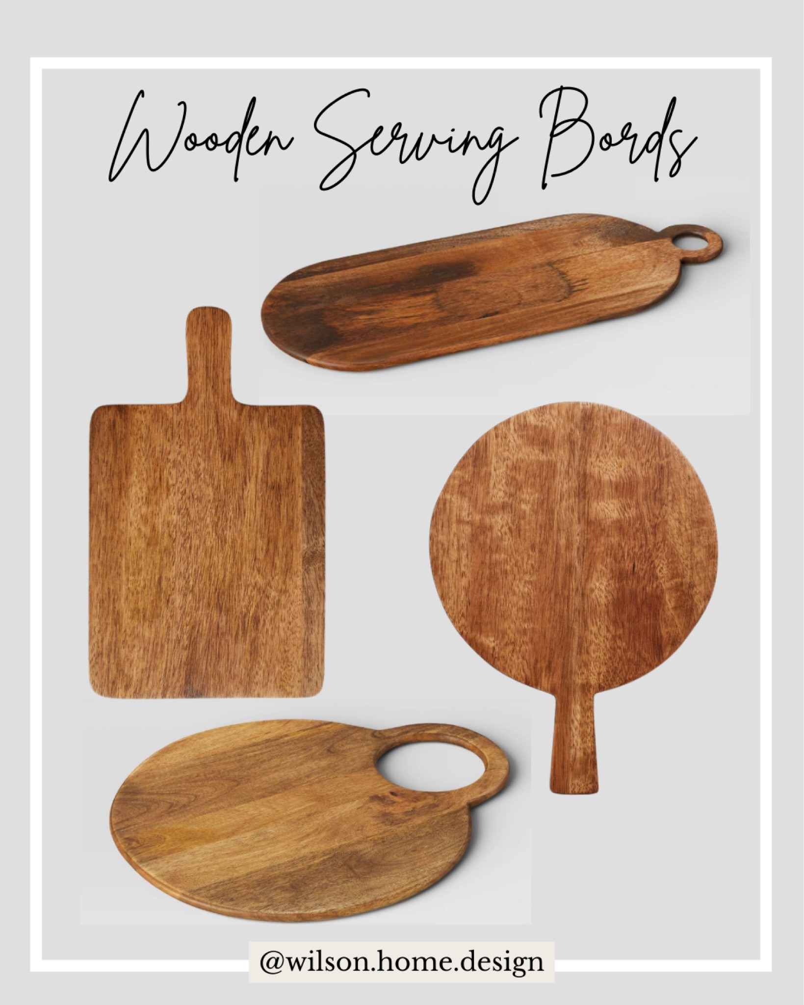 Wooden serving boards

#LTKhome #LTKxTarget