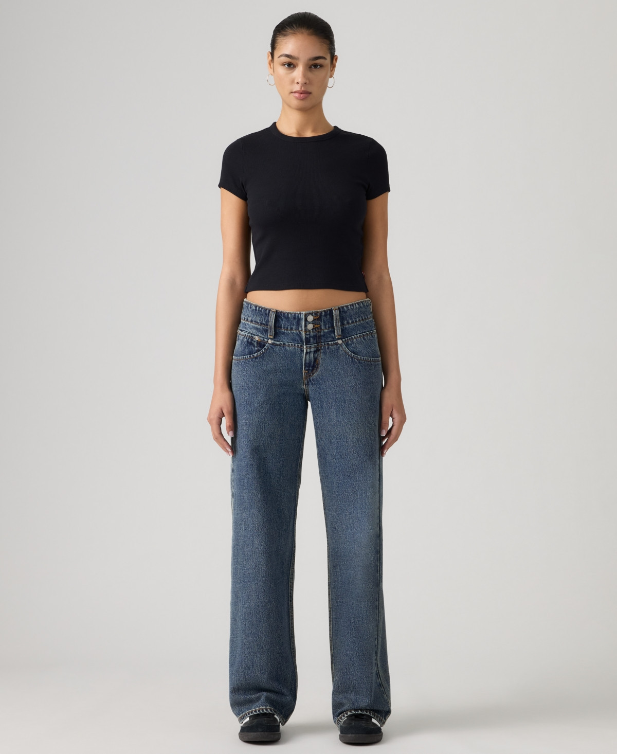 Levi's Women's Super Low Loose Fit Jeans - You Need Me | Macy's