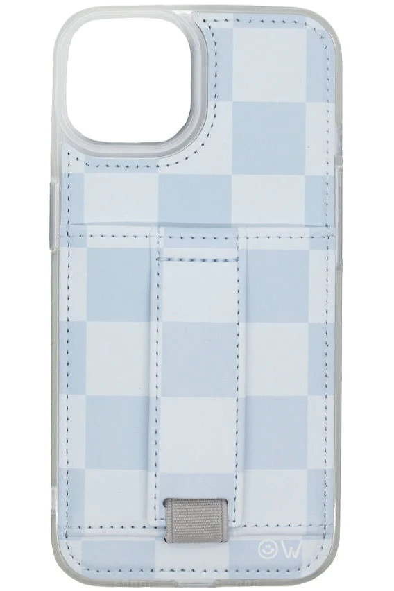 Blue Check by Fullmhouse | Walli Cases