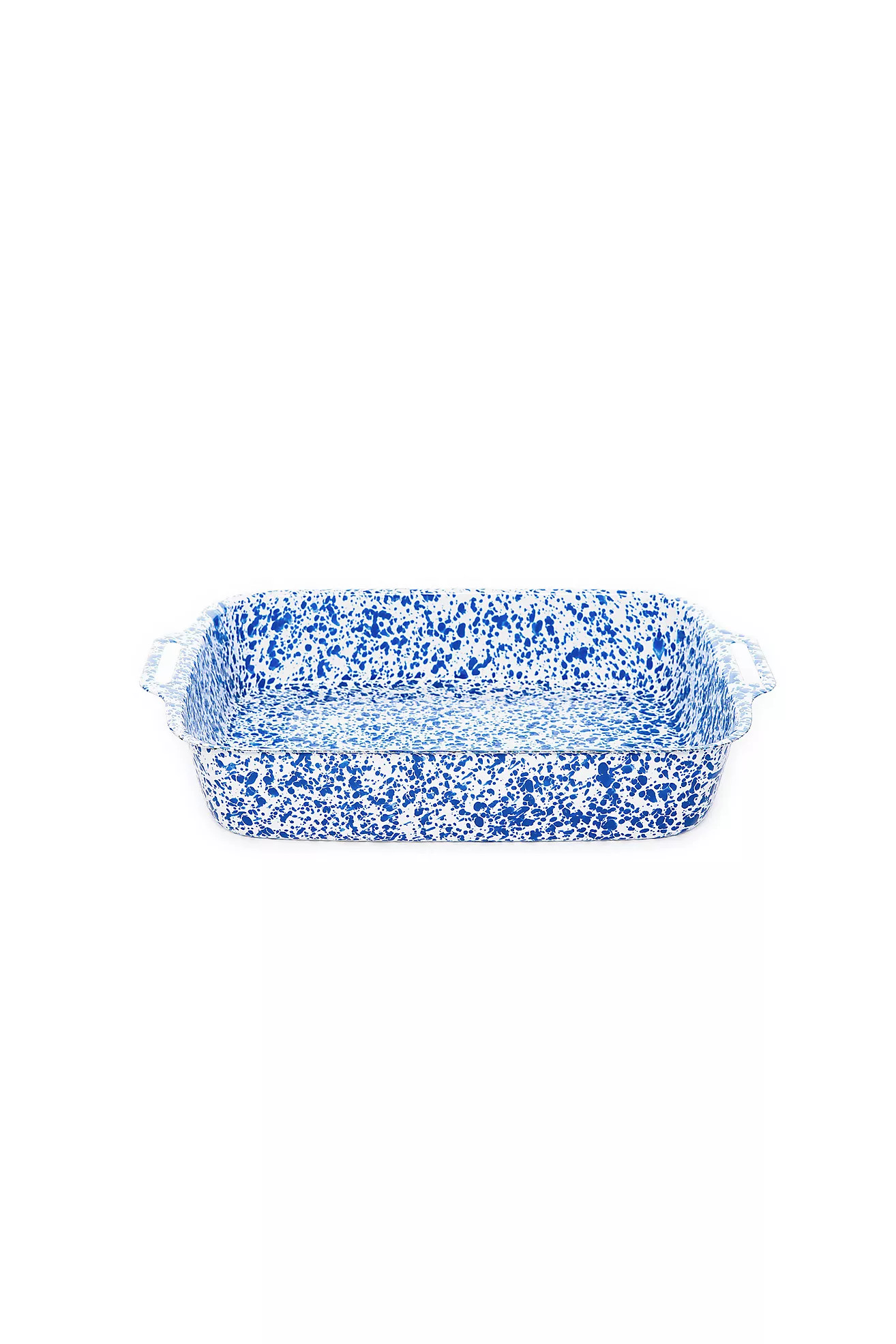 Crow Canyon Home Splatter Enamelware Lasagna Pan | Anthropologie (US)