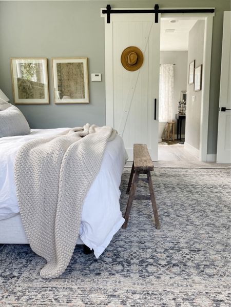 Spring bedroom with our Margaret rug and casaluna knit blanket from Target!

#LTKhome #LTKSeasonal #LTKstyletip