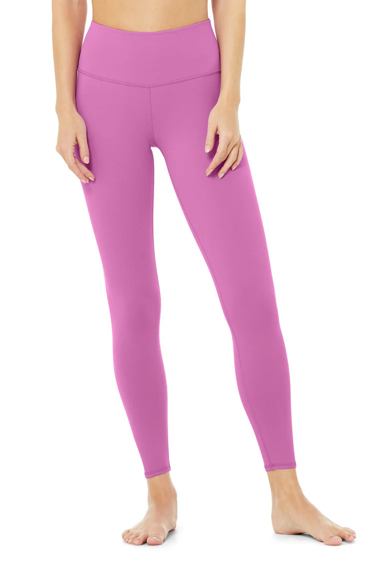 7/8 High-Waist Airbrush Legging - Black | Alo Yoga (US)