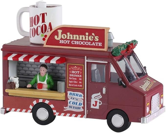 Lemax 93442 Johnnie's Hot Chocolate Christmas Village, Multicolor | Amazon (US)