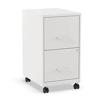Staples 2-Drawer Mobile Vertical File Cabinet, | Staples