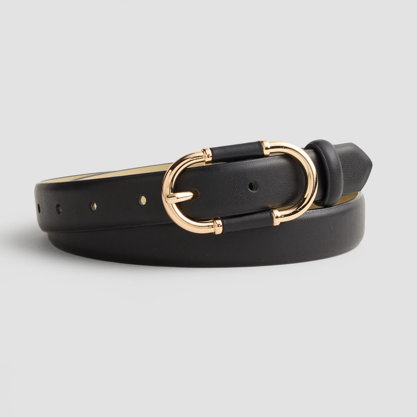 Women's Nine West Center Bar With PU Wrapped Buckle Belt | Kohl's
