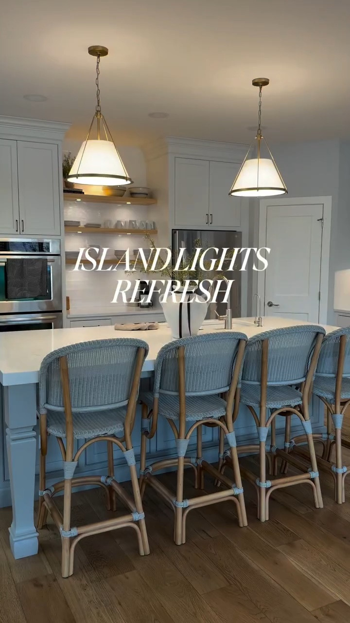 There’s just something about a brass finish. 💡 
The warmth, the glow, the way it makes everything feel a little more intentional. These island lights pulled the entire space together.
And I love working with @rowabi.interiors! They have the most beautiful lights and great customer service. 


.
.
.
Follow @recommended.by.Rachel for daily home finds!

#homedecor #InteriorInspo #islandlights #rowabi

#LTKHome