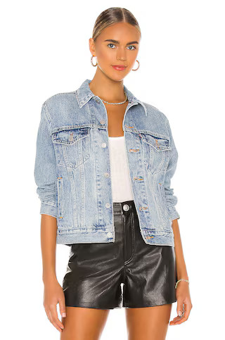 LEVI'S Ex-Boyfriend Trucker in For Real from Revolve.com | Revolve Clothing (Global)