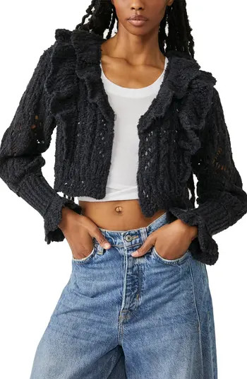 Free People Avery Crop Cardigan | Nordstrom | Nordstrom
