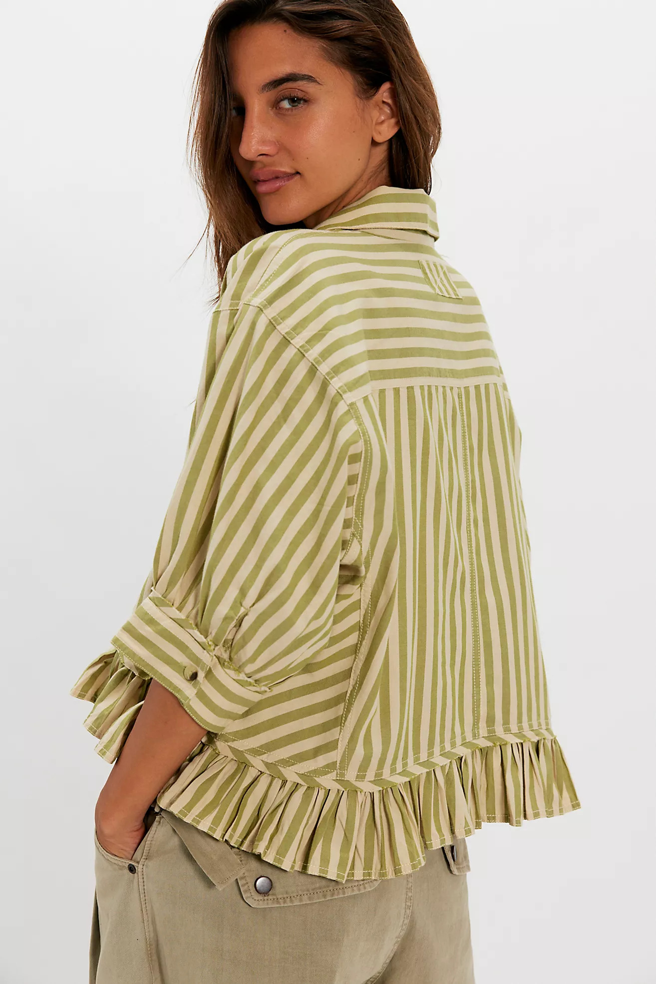 We The Free Bailey Stripe Shirt | Free People (Global - UK&FR Excluded)