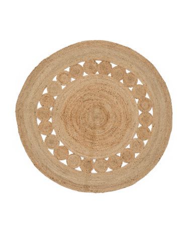 Made In India Round Accent Rug | TJ Maxx