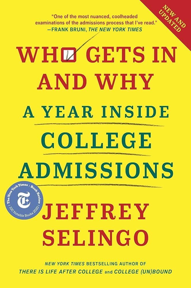 Who Gets In and Why: A Year Inside College Admissions | Amazon (US)